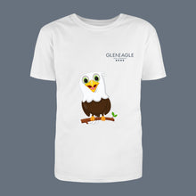 Load image into Gallery viewer, White Gleneagle Hotel Kids T-Shirts - Eagle
